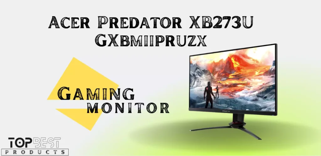 Acer Predator XB273UGXbmiipruzx Gaming Monitor