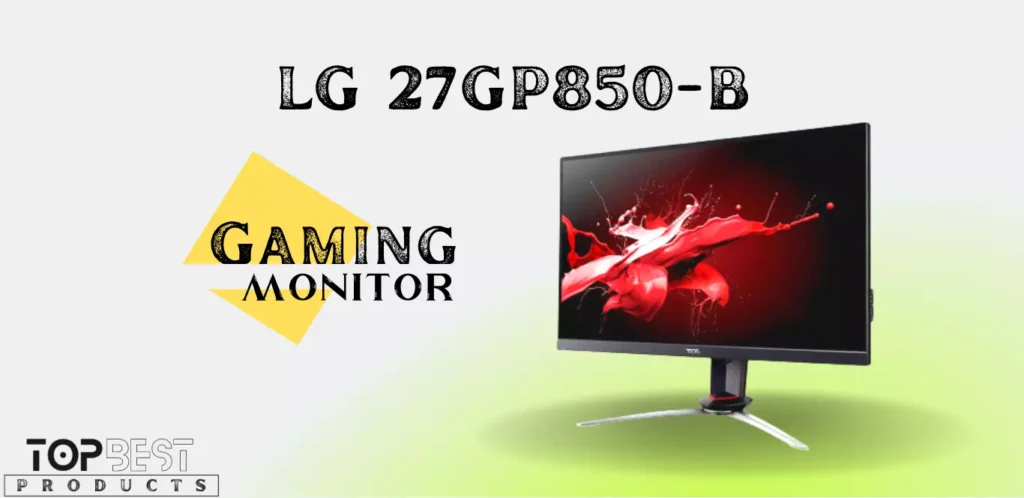 LG 27GP850-B Gaming Monitor