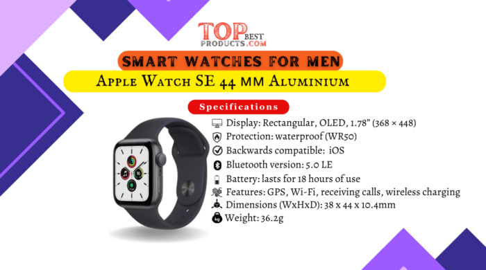 Apple Watch SE Aluminium Budget-Friendly Smartwatch with High-End Features