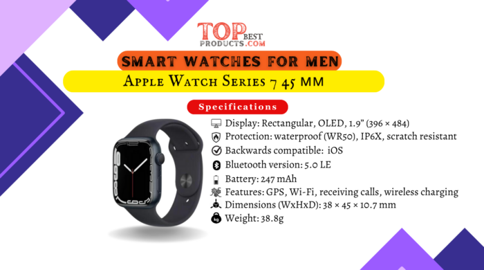 Apple Watch Series 7 Larger Display with Ultimate Smartwatch