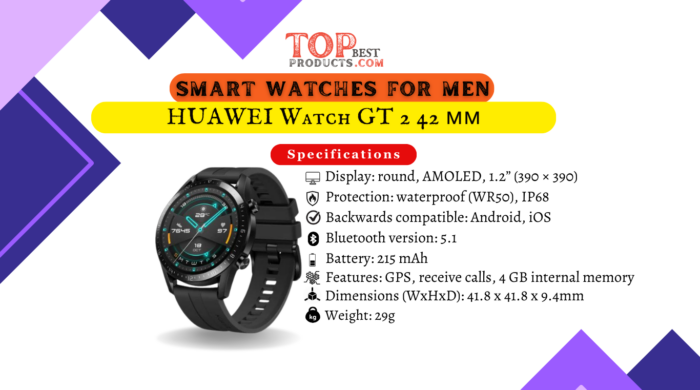 HUAWEI Watch GT 2 Compact Smartwatch with Impressive Capabilities